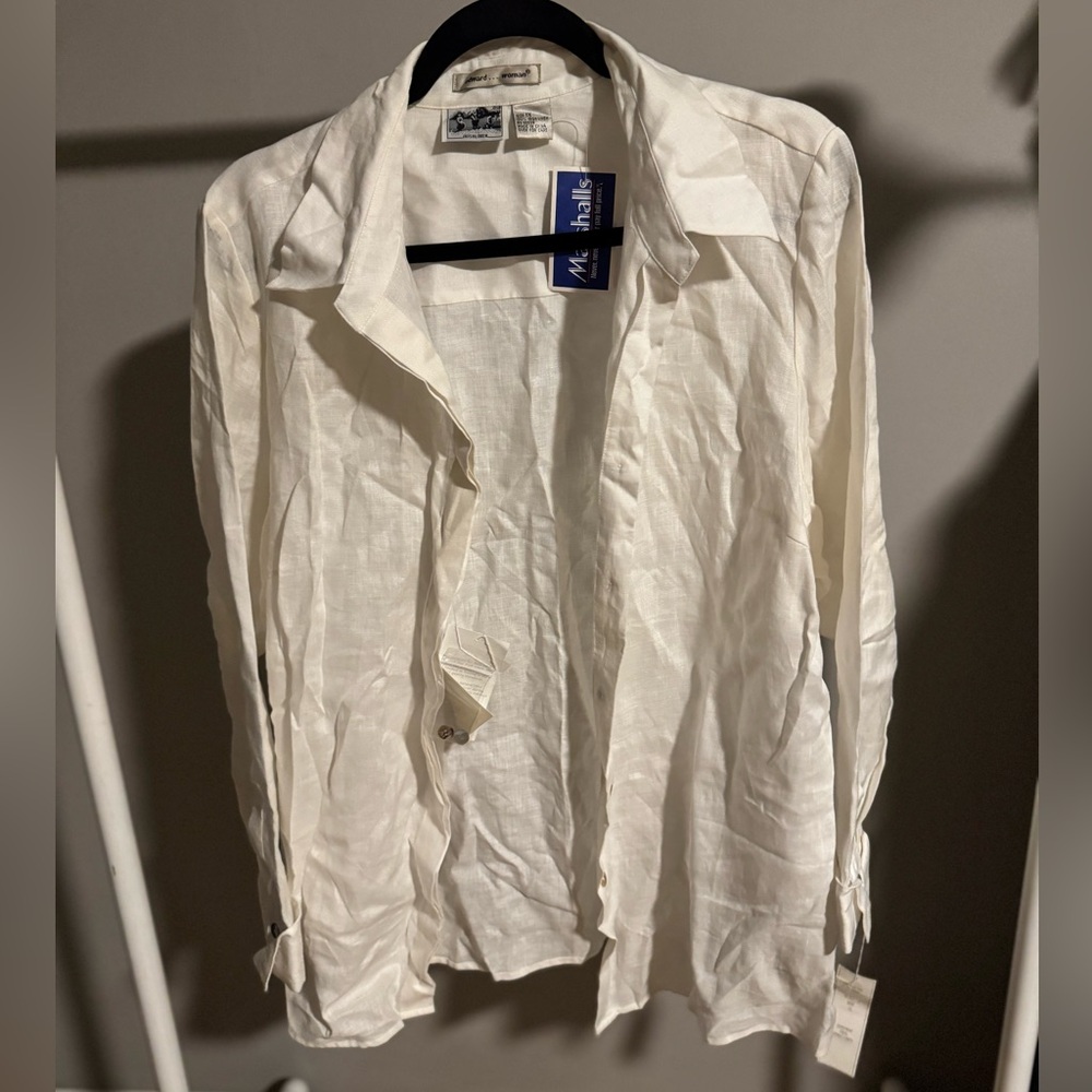 Irish linen button up